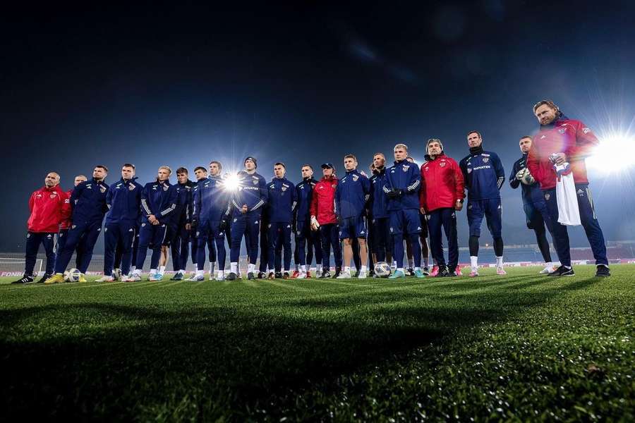 Pour le moment, le football de sélection russe est toujours à l'arrêt.