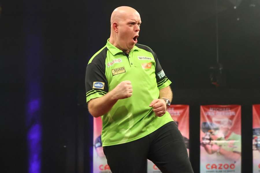 In guter Form vor Beginn der Weltmeisterschaft in London: Michael van Gerwen.