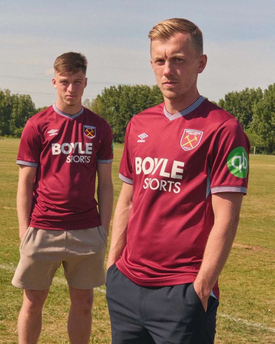 West Ham home kit West Ham home kit