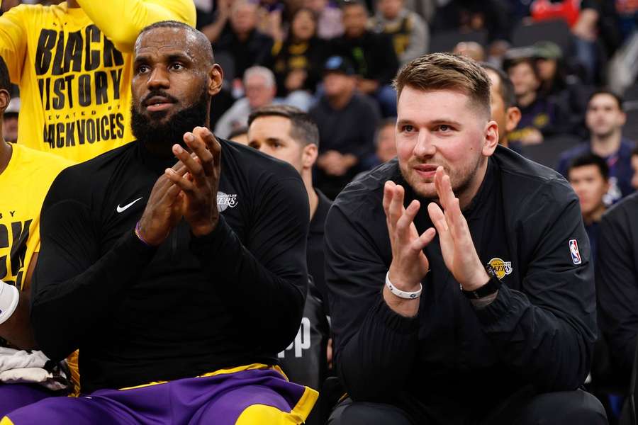 LeBron and Doncic are now teammates