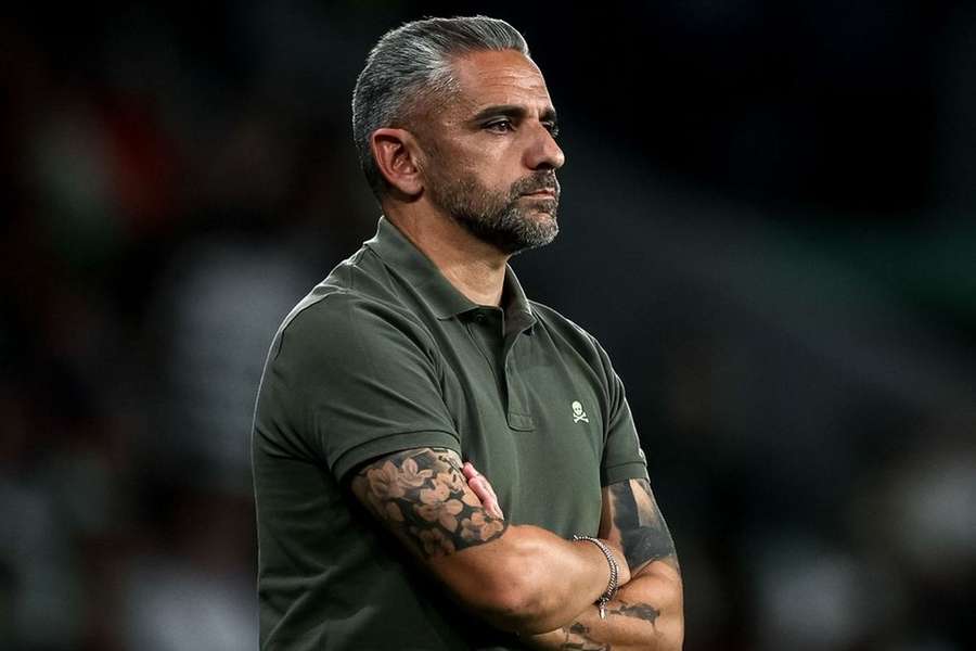 Rui Borges, treinador do Sporting Rui Borges, treinador do Sporting