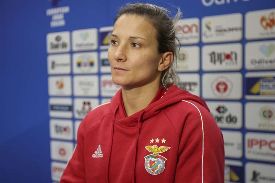 Telma Monteiro, judoca do Benfica