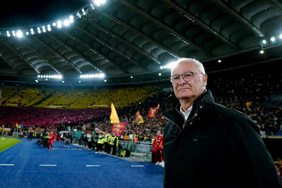 Claudio Ranieri, treinador da Roma