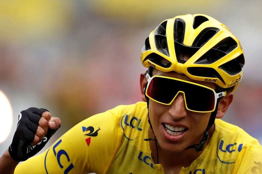 Egan Bernal, vencedor do Tour2019 e Giro2021