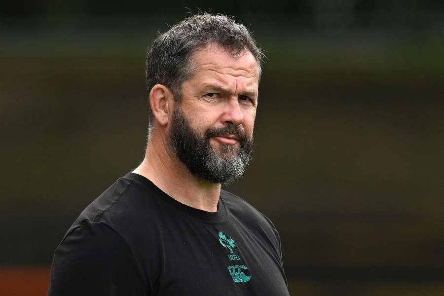 Ireland manager Andy Farrell Ireland manager Andy Farrell