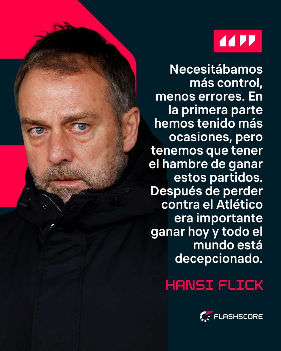 Las palabras del técnico
