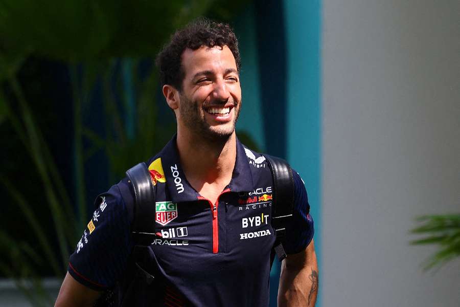Daniel Ricciardo está de volta à F1 com a equipa AlphaTauri, propriedade da Red Bull