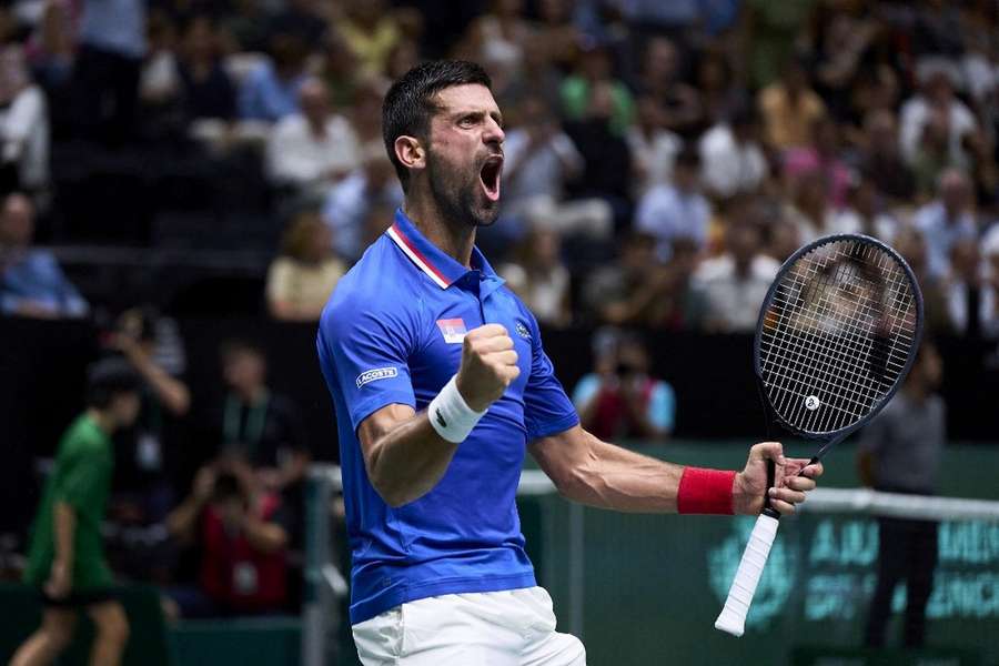 Novak Djokovic enviou os sérvios para a final da Taça Davis.