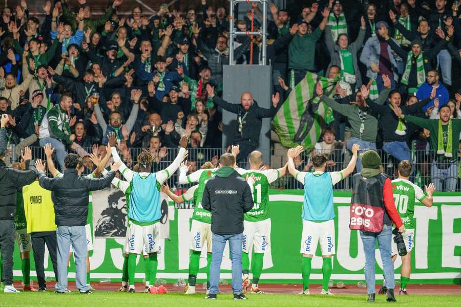 Beim Vorarlberger Derby geht es auf den Rängen heiß her.