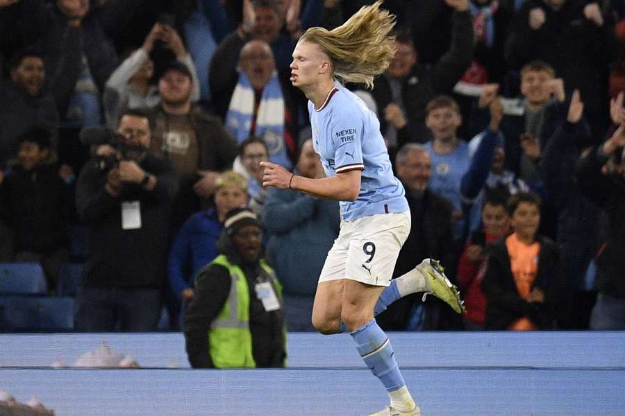 Haaland decretou goleada do City