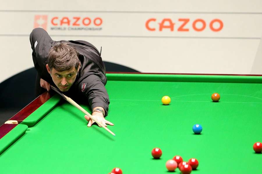 Ronnie O’Sullivan kwam in 30 jaar Crucible tot 199 frames met een score van 100 of meer