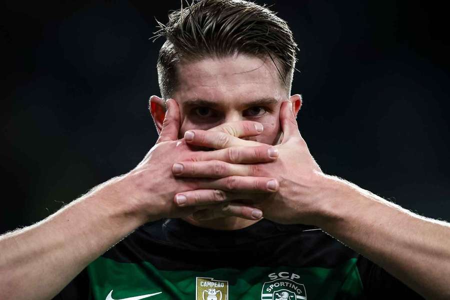 Gyökeres ao serviço do Sporting
