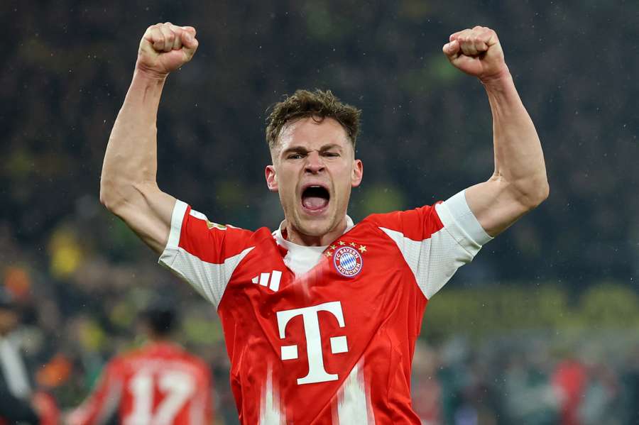 Kimmich erzielte den Siegtreffer zum 3:2. Kimmich erzielte den Siegtreffer zum 3:2.