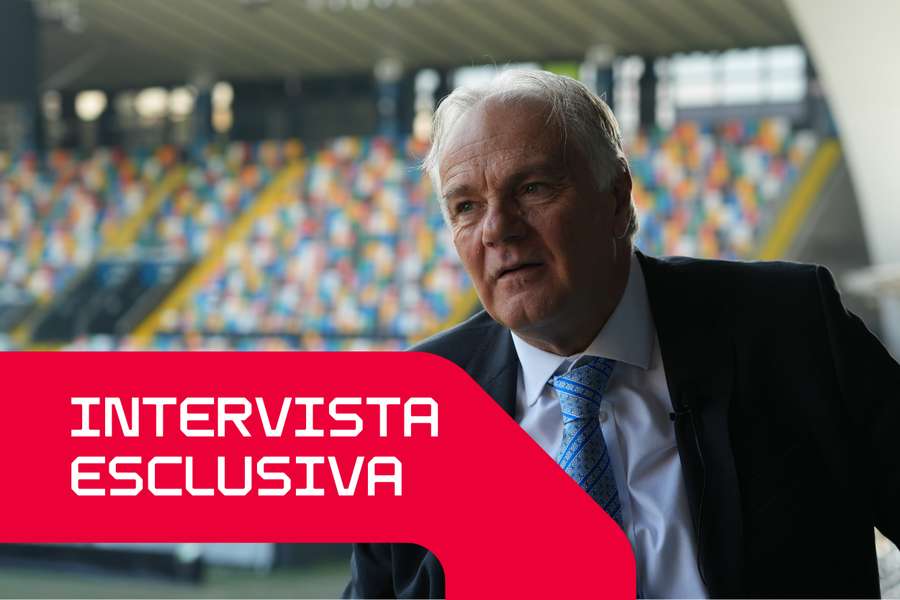 Il direttore sportivo dell'Udinese Gianluca Nani