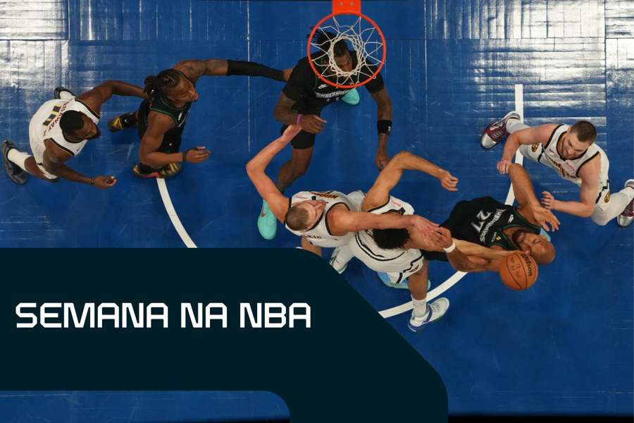 Timberwolves estão a ganhar aos Nuggets por 3-1