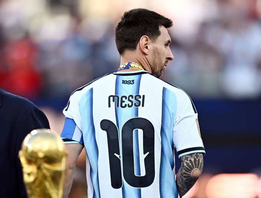 Messi ficou sem sua segunda Copa