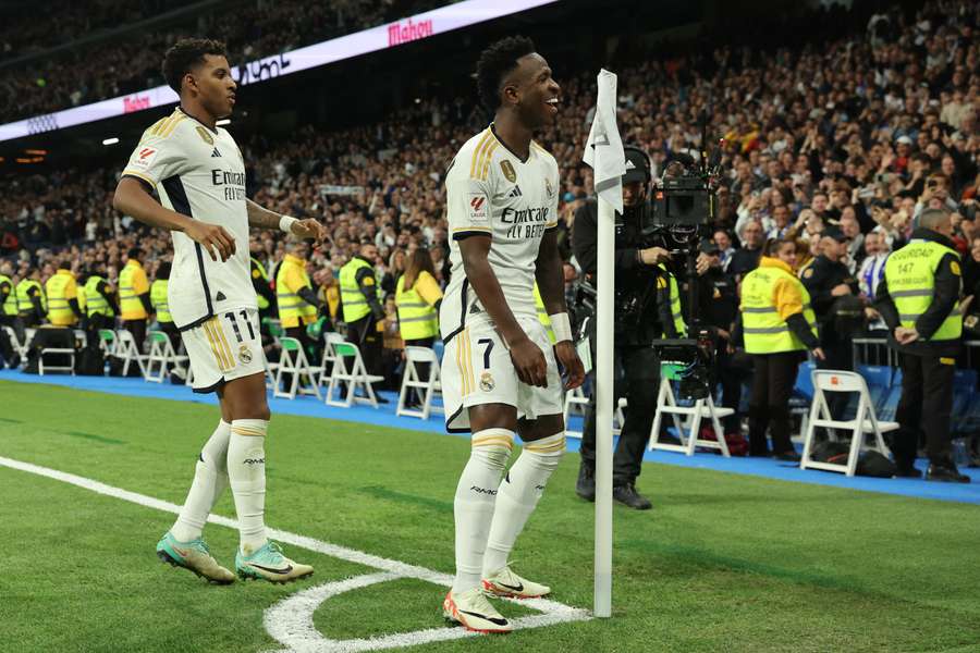 Vini Jr. e Rodrygo comandaram a goleada do Real