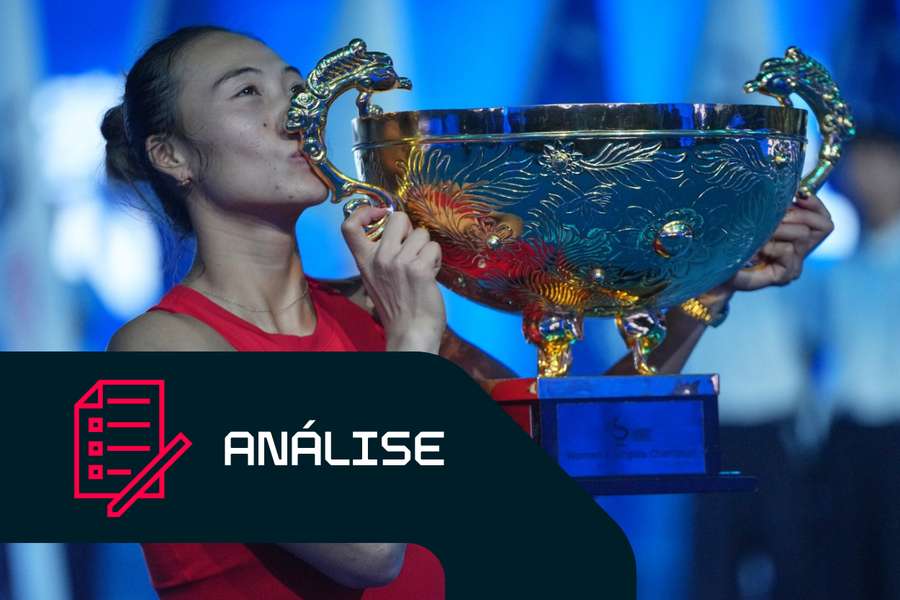 Qinwen Zheng celebra o título de Pequim Qinwen Zheng celebra o título de Pequim