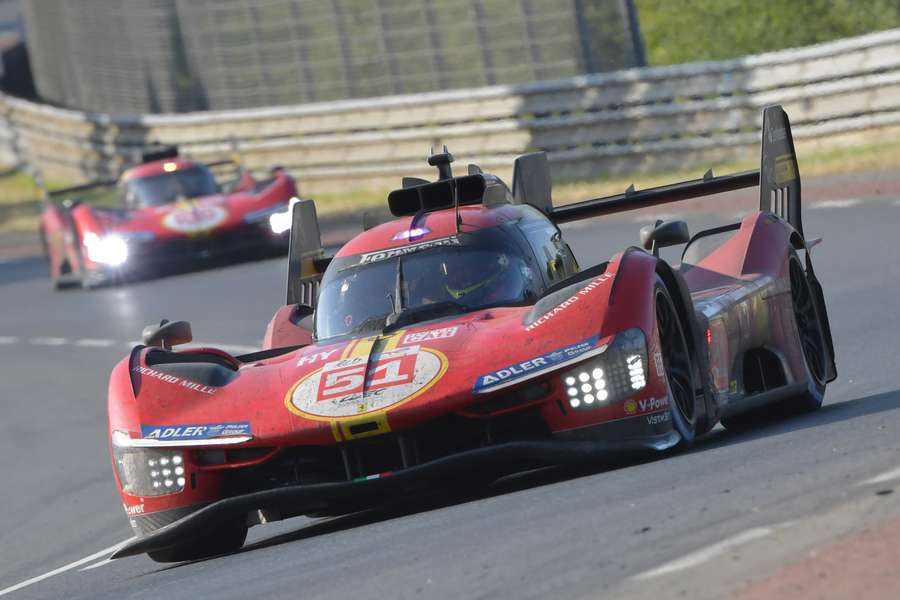 La Ferrari di Antonio Giovinazzi