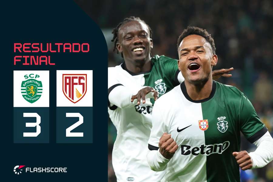 Luís Guilherme abriu o marcador em Alvalade