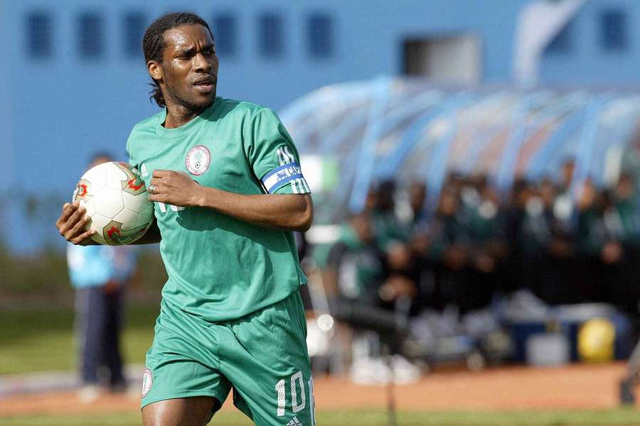 Jay-Jay Okocha at the 2004 Africa Cup of Nations