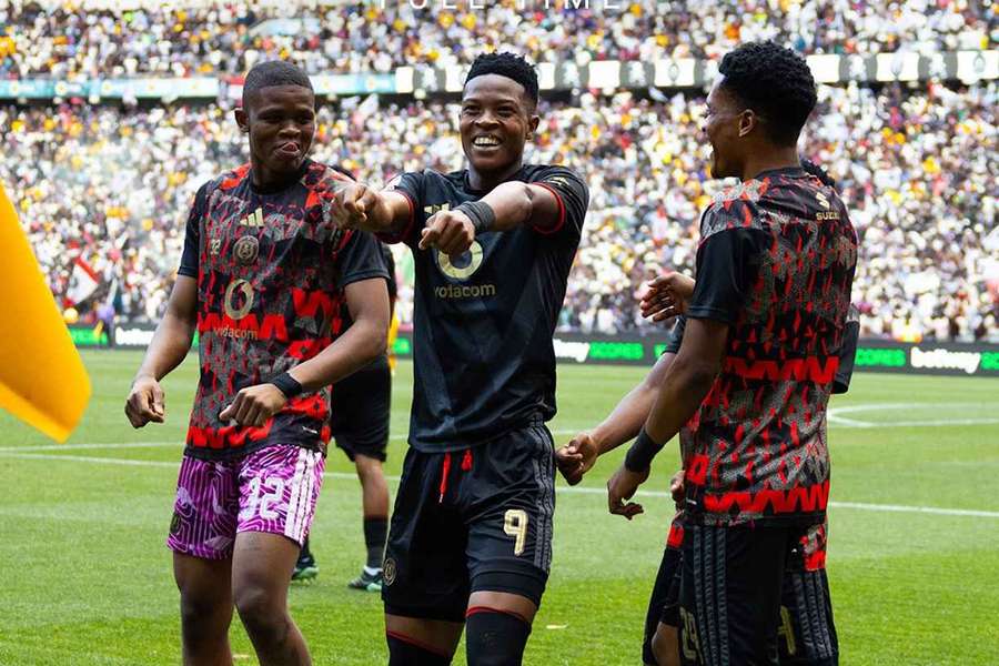 Yanela Mbuthuma scored the opening goal for Orlando Pirates Yanela Mbuthuma scored the opening goal for Orlando Pirates