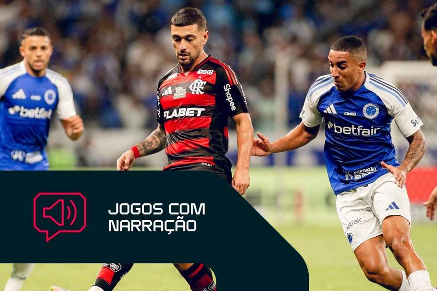 Flamengo e Cruzeiro fazem duelo entre líder e vice-líder do Brasileirão