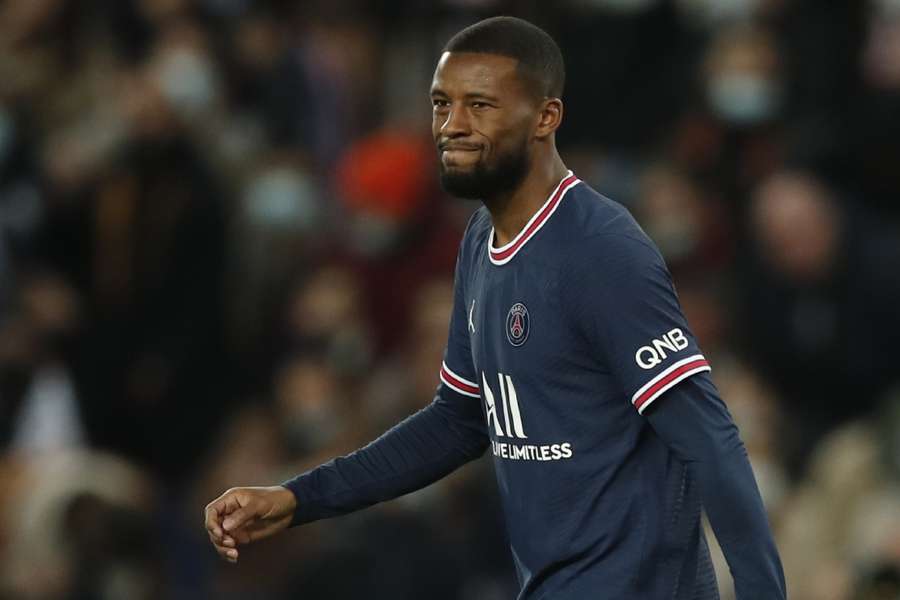 Wijnaldum spent a year at PSG