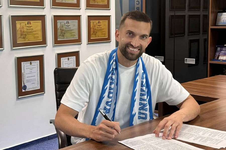 Gregorio Sierra Perez, noul jucător al Universității Craiova