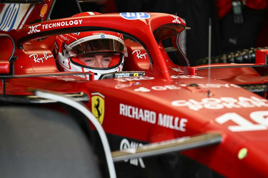 Charles Leclerc foi o mais rápido em Melbourne