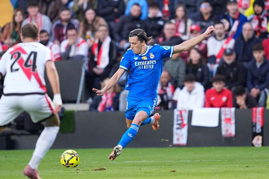 Álvaro Carreras, lateral-esquerdo do Real Madrid