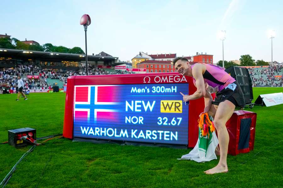 Warholm reina en Oslo. Warholm reina en Oslo.