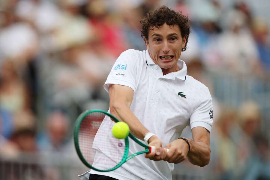 Humbert à Eastbourne ce samedi.