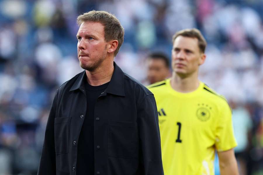Julian Nagelsmann și Manuel Neuer Julian Nagelsmann și Manuel Neuer