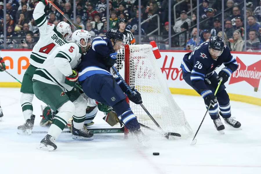 Jets struggled to break through Wild's defence