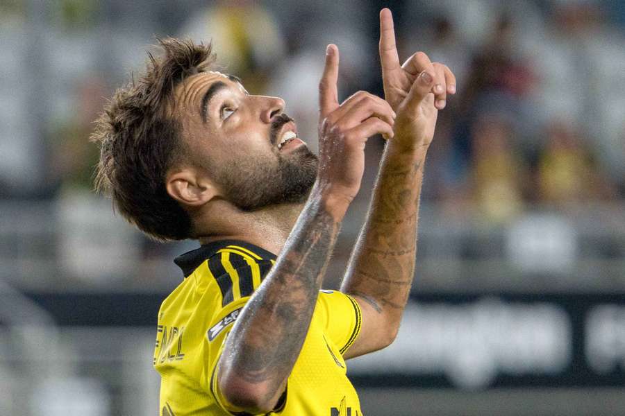 Brais Méndez celebra un gol Brais Méndez celebra un gol