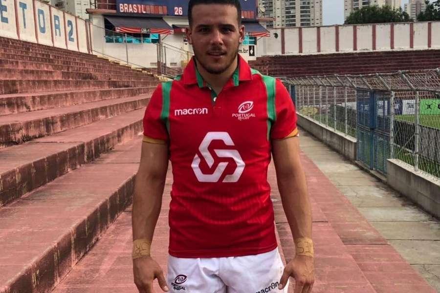 Dany Antunes com a camisola nacional