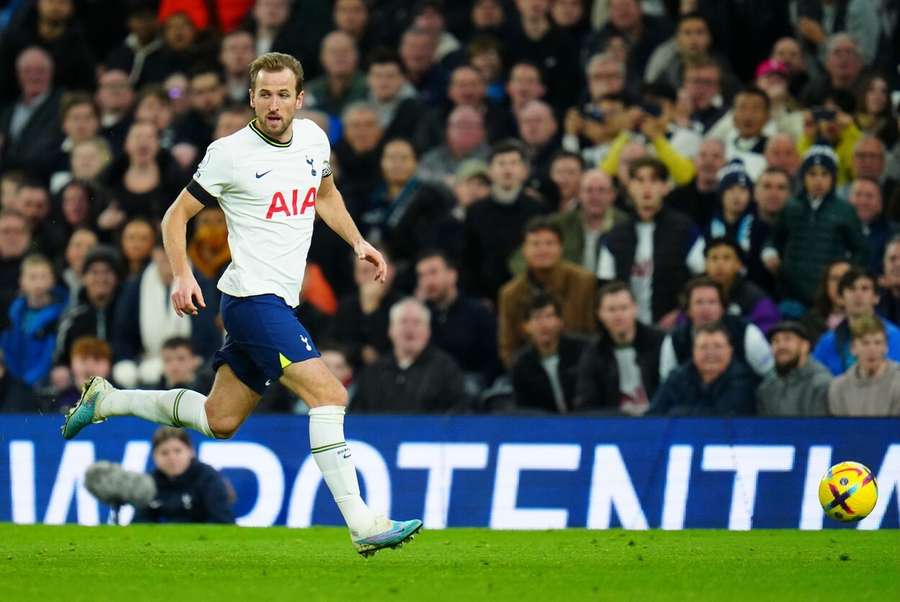 Tottenham striker Harry Kane