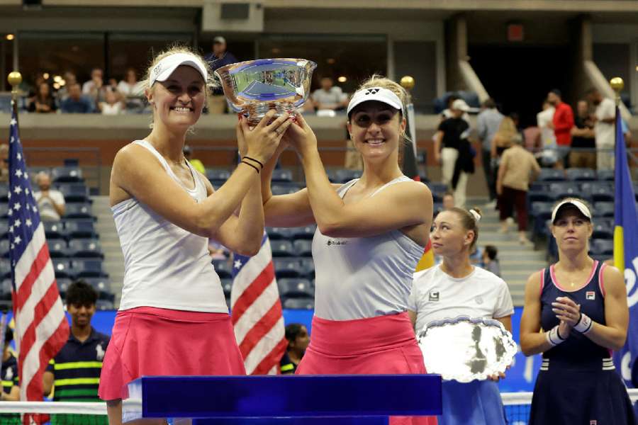 Gabriela Dabrowski y Erin Routliff, campeonas del dobles femeninos en el US Open