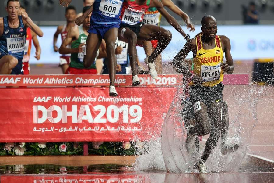 Kiplagat, en el Mundial de 2019.