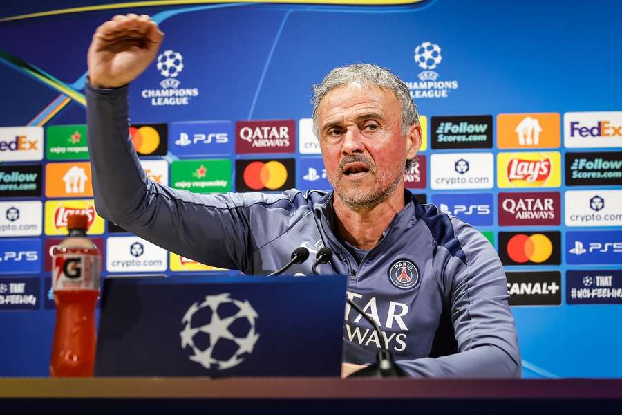 Enrique si zápas proti Bayernu opravdu užil.