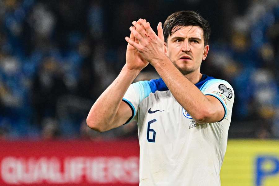 Maguire indica triunfo na Euro como única medida de sucesso