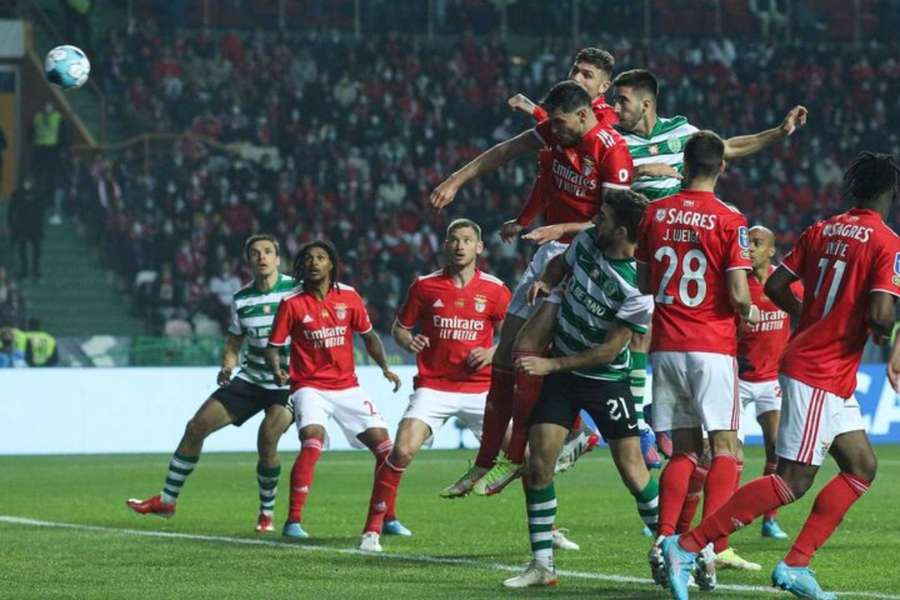 Na atual temporada, em Portugal, nenhuma outra equipe registou tantas roubadas de bola como o Benfica