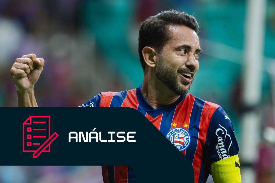 Everton Ribeiro marcou na goleada do Bahia