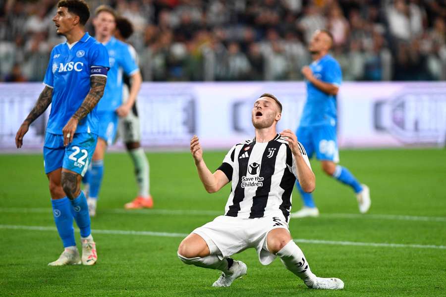 A Juventus está em terceiro lugar na Serie A com 17 pontos