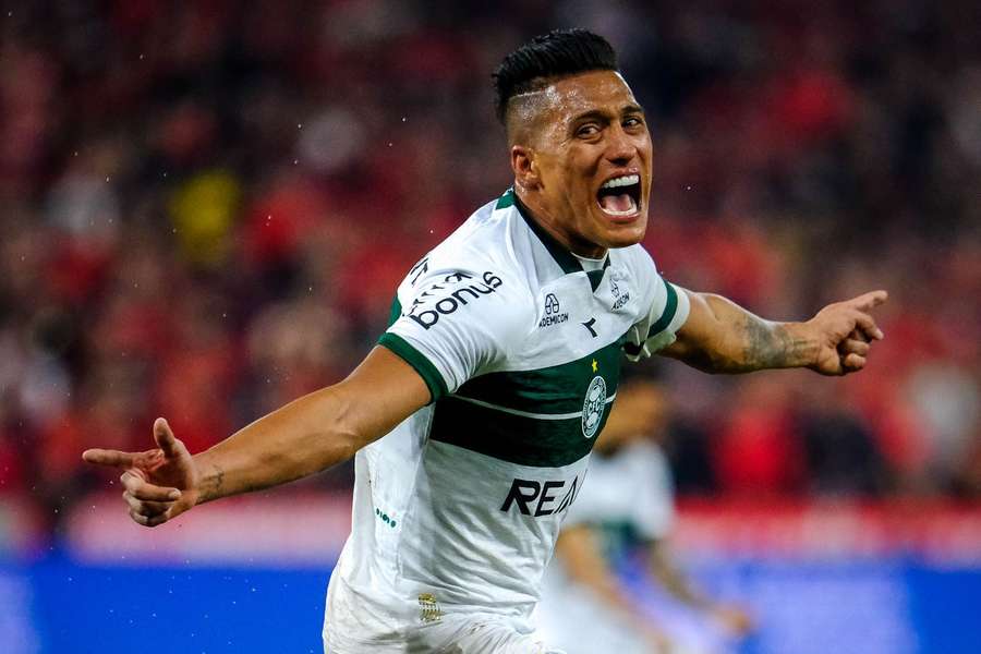 Sebastián Gómez marcou o gol da vitória do Coxa 
