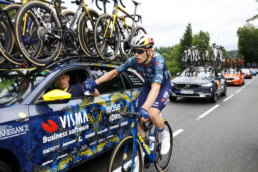 Van Aert denkt door te kunnen in Tour de France