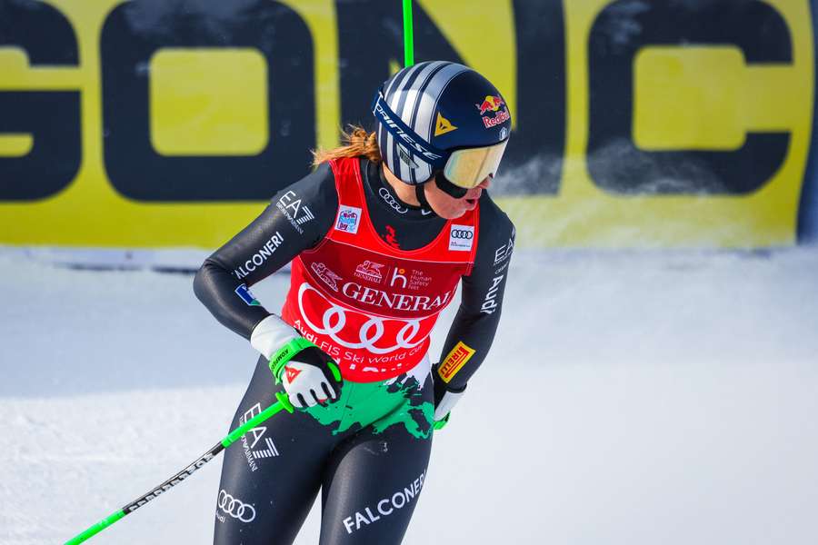 Sofia Goggia was on top in Lake Louise