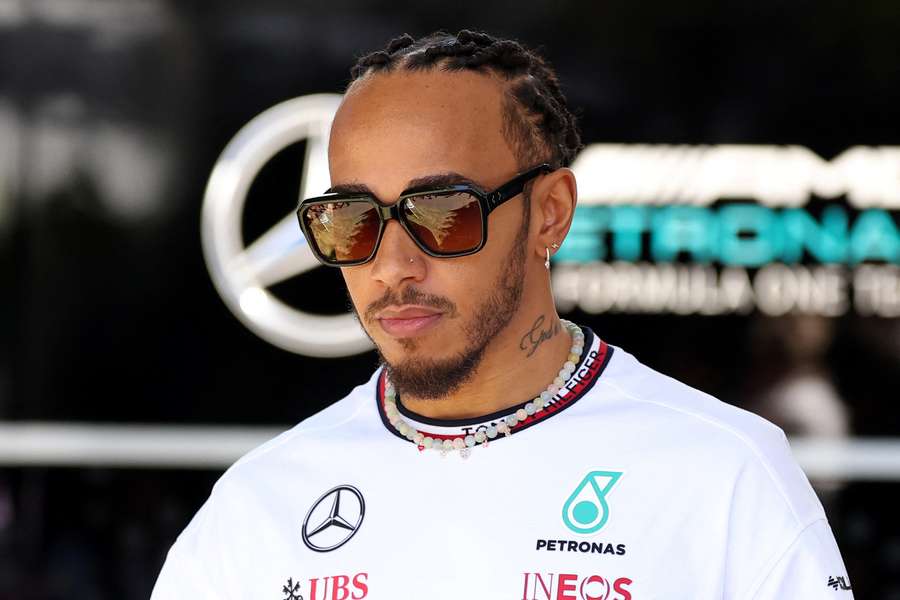 Mercedes' Lewis Hamilton at the Australian Grand Prix
