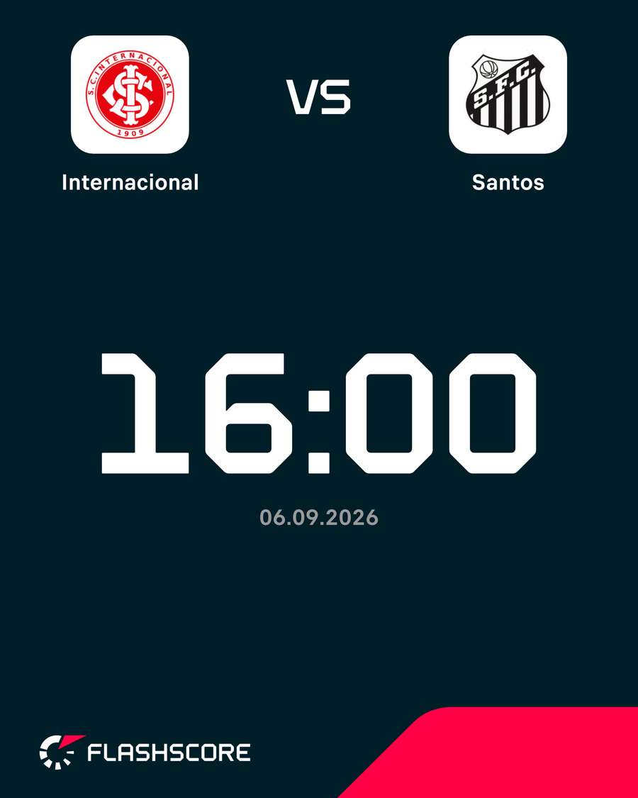 Internacional x Santos Internacional x Santos